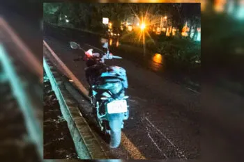 Muere motociclista en accidente sobre la autopista México-Puebla, a la altura de Sanctórum