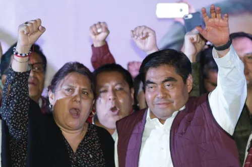 Cómputo distrital del INE ratifica triunfo de Miguel Barbosa