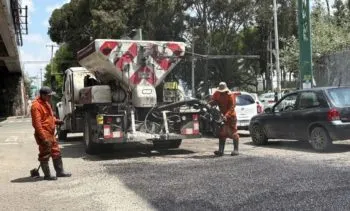 Atiende Ayuntamiento de Puebla baches en vialidades que conectan con planteles educativos