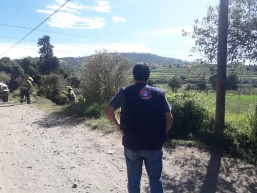 Reporta Protección Civil fuga de Gas LP controlada en San Martín Texmelucan