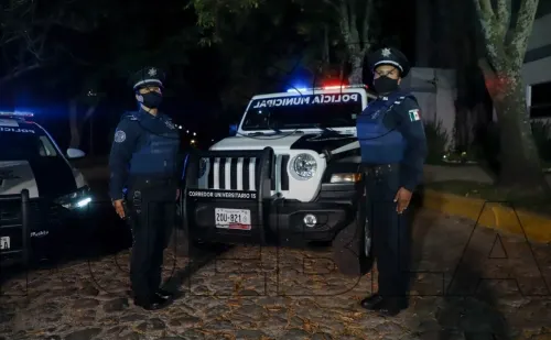 En una semana, reportó policía municipal la detención de más de 100 personas