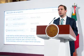 Gobierno federal anuncia apoyo bimestral de 6 mil 400 pesos para familias de niños con cáncer