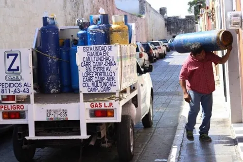Precio de gas LP baja en primera quincena de agosto