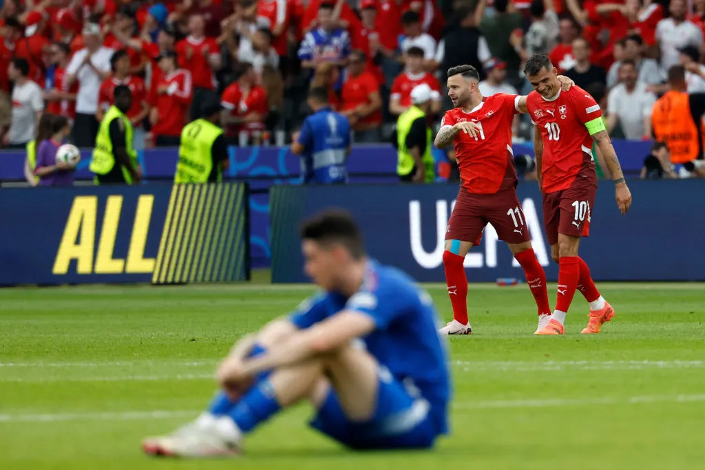 Suiza vs Italia, Eurocopa/ Foto: Redes