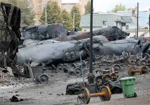 Explosión de tren en Canadá habría dejado 65 muertos