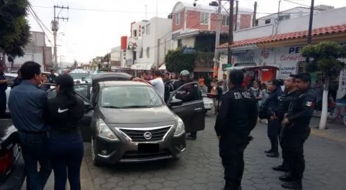Vialidad Estatal y Policía de San Andrés Cholula, rescataron a un hombre privado de su libertad