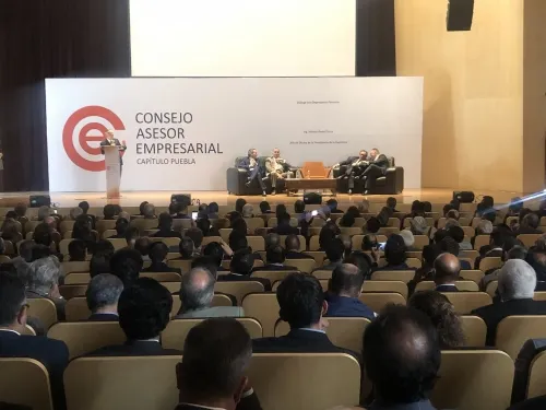 Tras admitir que inseguridad preocupa, Romo pide a IP no perder la fe en gobierno federal