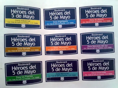 Cabildo aprueba nuevas placas de identificación de calles