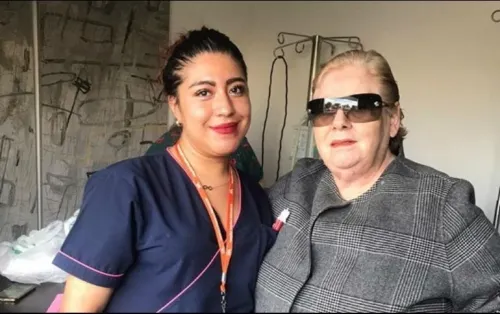 Paquita la del Barrio deja el hospital