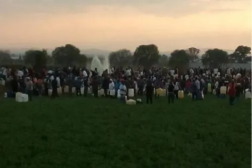 Fuga de combustible en Tlahuelilpan, Hidalgo, provoca incendio