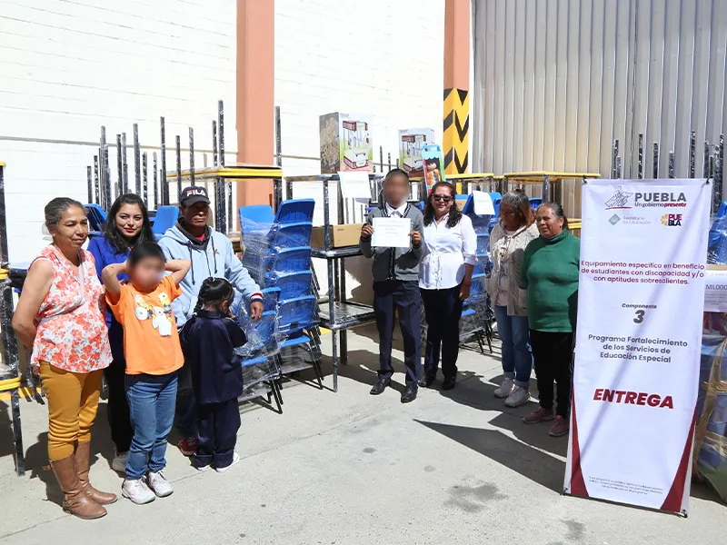 Más de 7 mil alumnos con discapacidad son beneficiados con materiales educativos