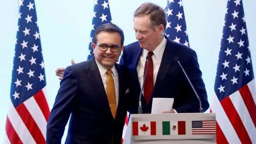 México y EU alcanzan acuerdo en el TLCAN: Bloomberg