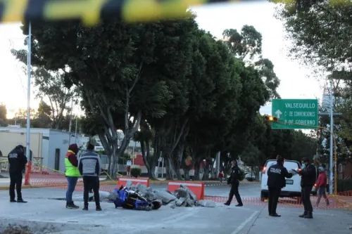 Asegura Ayuntamiento que obras del 5 de Mayo cuentan con señalética tras accidente de motociclista