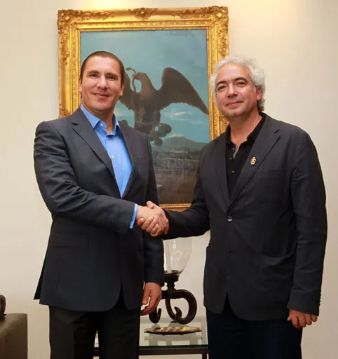 Recibe RMV al ministro de Cultura de Costa Rica