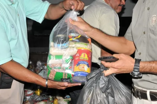 Inicia distribución de paquetes higiénicos y alimentarios en colonias populares y juntas auxiliares