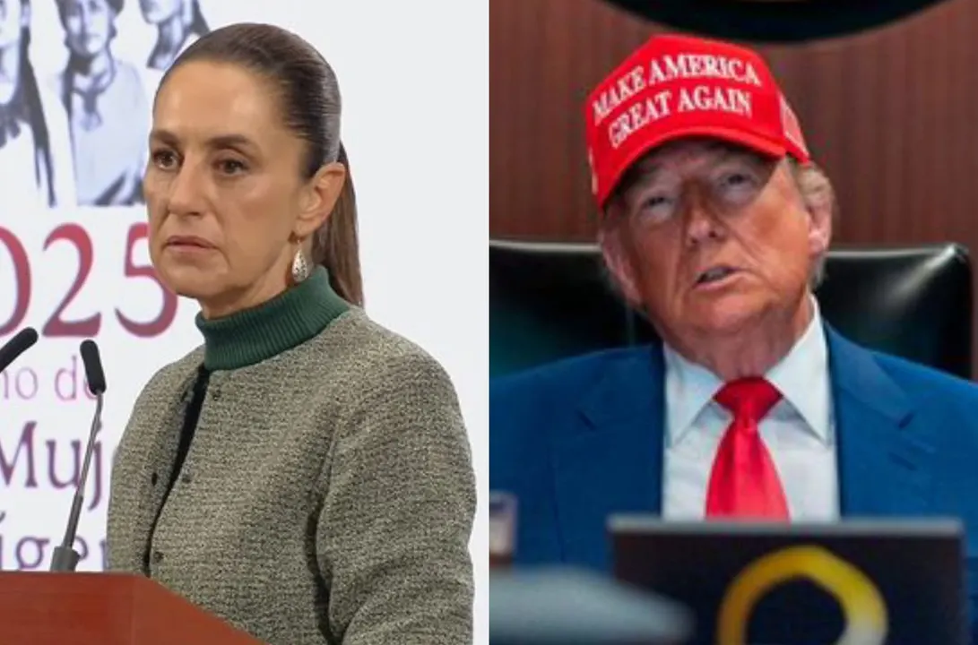 Sheinbaum y Trump
