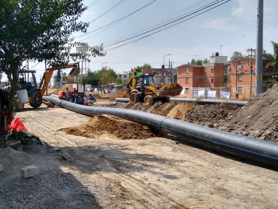 Agua De Puebla Linea De Conduccion Rio Atoyac
