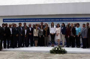 SEP firma convenio para garantizar a mujeres una vida sin violencia