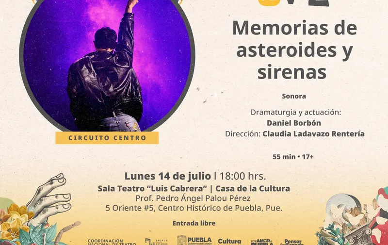 Casa de la Cultura alista funciones del Festival de Monólogos 2025
