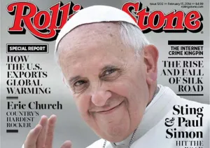 “Rolling Stone” deja a un lado la tradición y dedica portada a Papa Francisco
