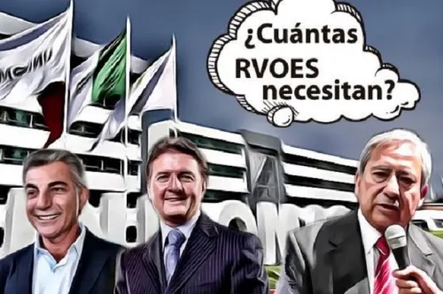 Premiaron con RVOES estatales a políticos del PRI y Morena