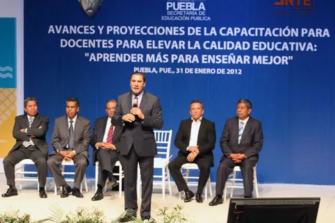 A buen paso capacitación docente en Puebla