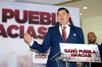 Notifica IEE al Congreso triunfo de Alejandro Armenta como gobernador de Puebla