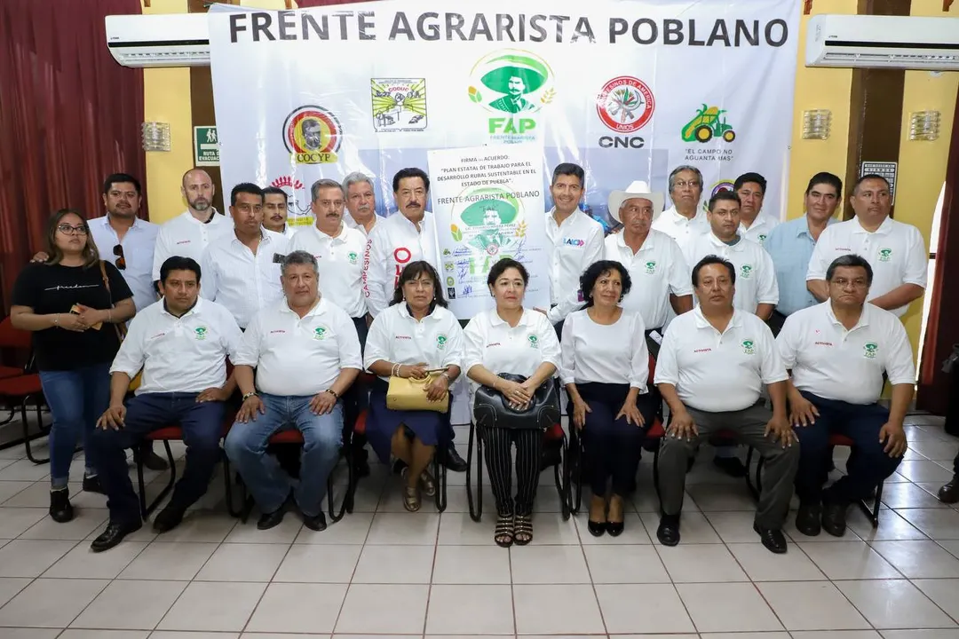Frente Agrarista poblano en Tehuacán