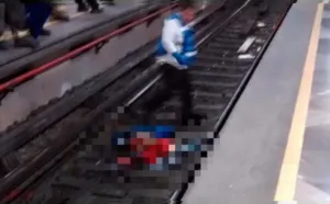 Reportan muerte de persona arrollada por Metro capitalino