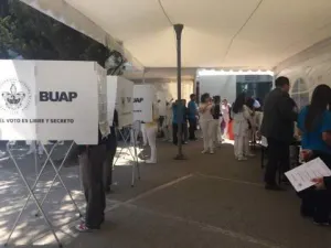 En calma jornada electoral en la BUAP