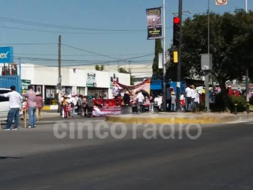 La 28 de Octubre marcha hacia el Zócalo