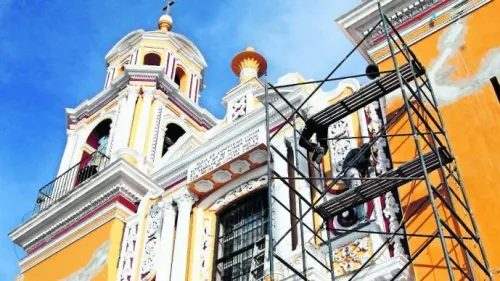 Sin intervenir templos afectados por sismo del 2017