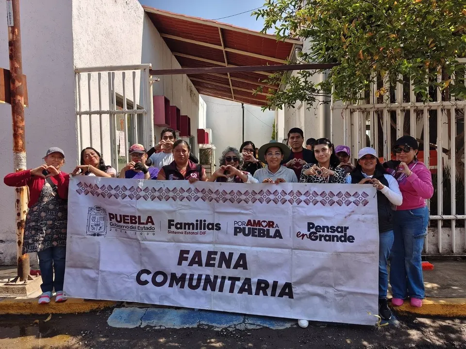 Sp Cholula Faena Comunitaria Casa Del Abue