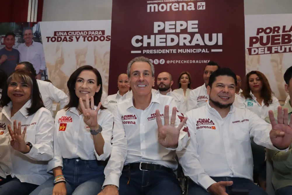 Presenta Pepe Chedraui su planilla de regidores y coordinadores