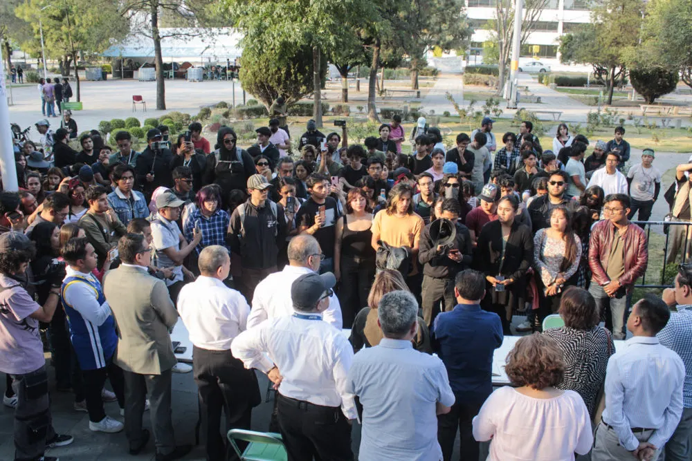 Paristas de CU de la BUAP