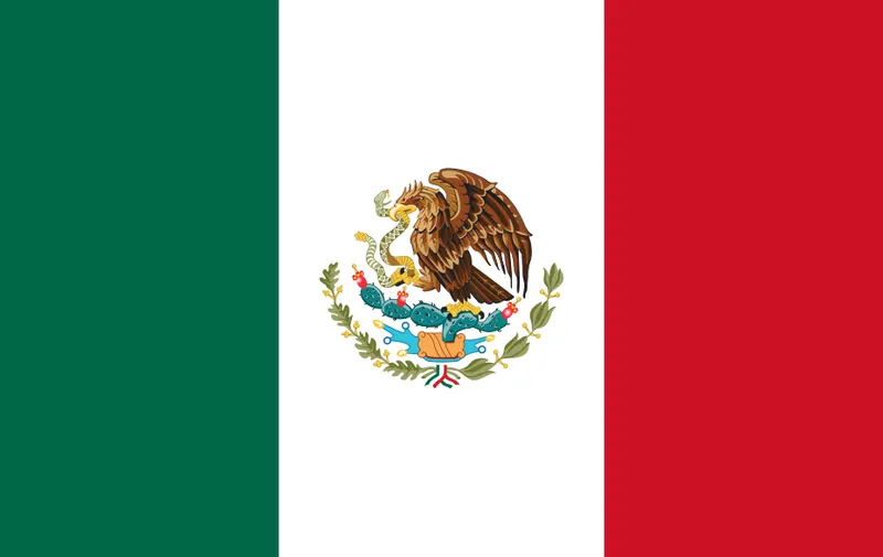 Actual bandera de México