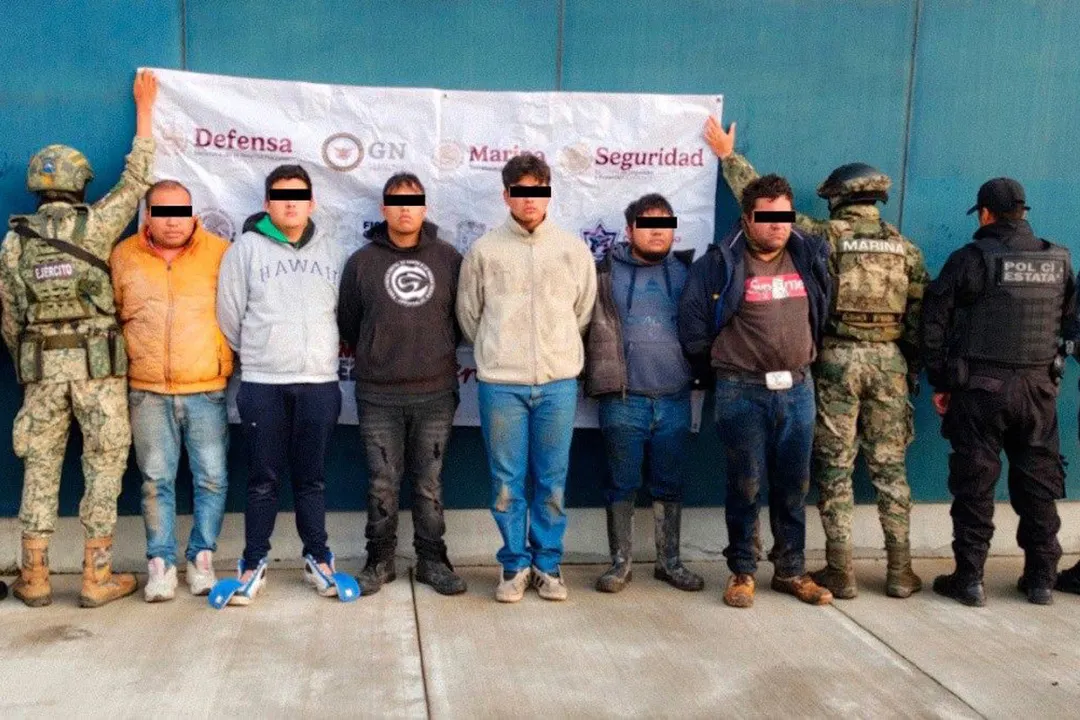 Detenidos Robo Combustible Coronango