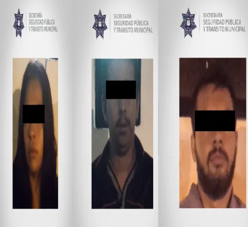 ¡Dos armas de fuego menos en la Ciudad! detiene policía municipal de Puebla a tres personas