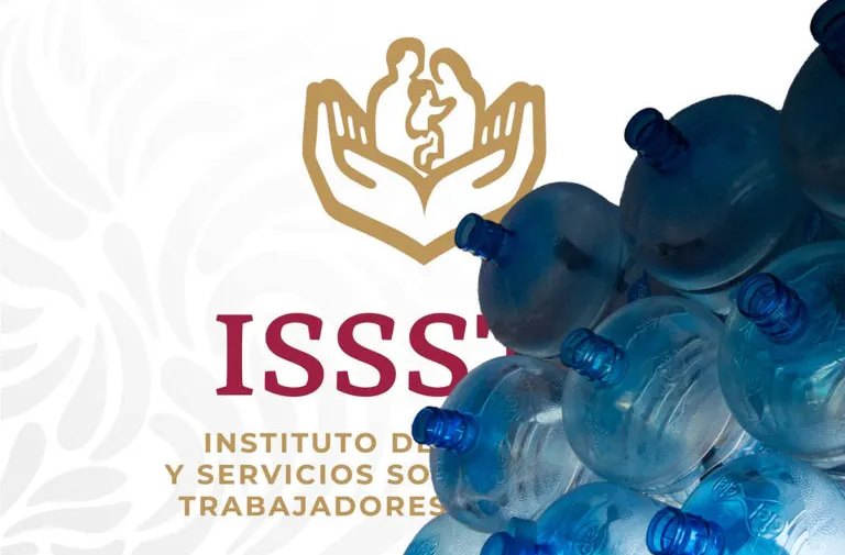 El ridículo del ISSSTE por unos garrafones