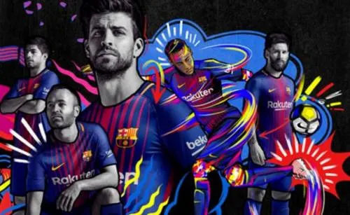 Barcelona presenta su nuevo jersey para temporada 2017-2018