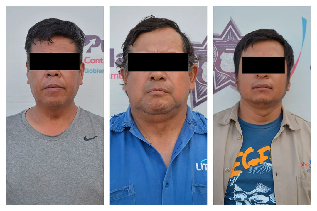 Detenidos Huachicol Romero Vargas