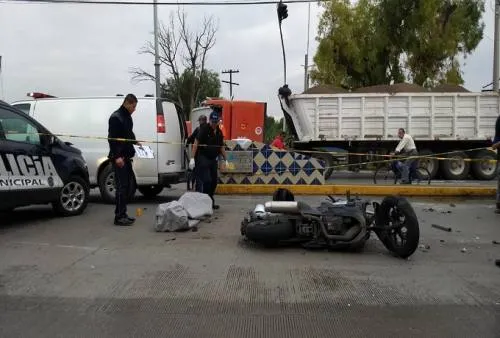 Muere motociclista en Bulevar Esteban de Antuñano