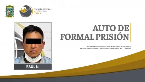 FGE obtuvo auto de formal prisión contra integrante de “Los Guerreros”