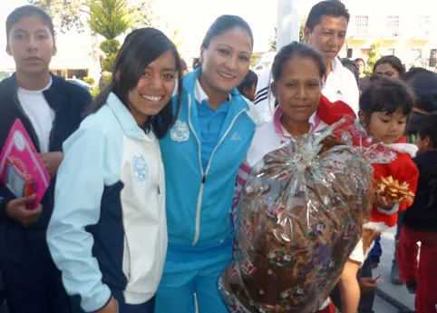 Franjitas le dan una mano a los Reyes Magos