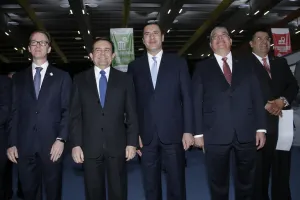 Inaugura Moreno Valle e Ildefonso Guajardo, Convención Nacional Canacintra