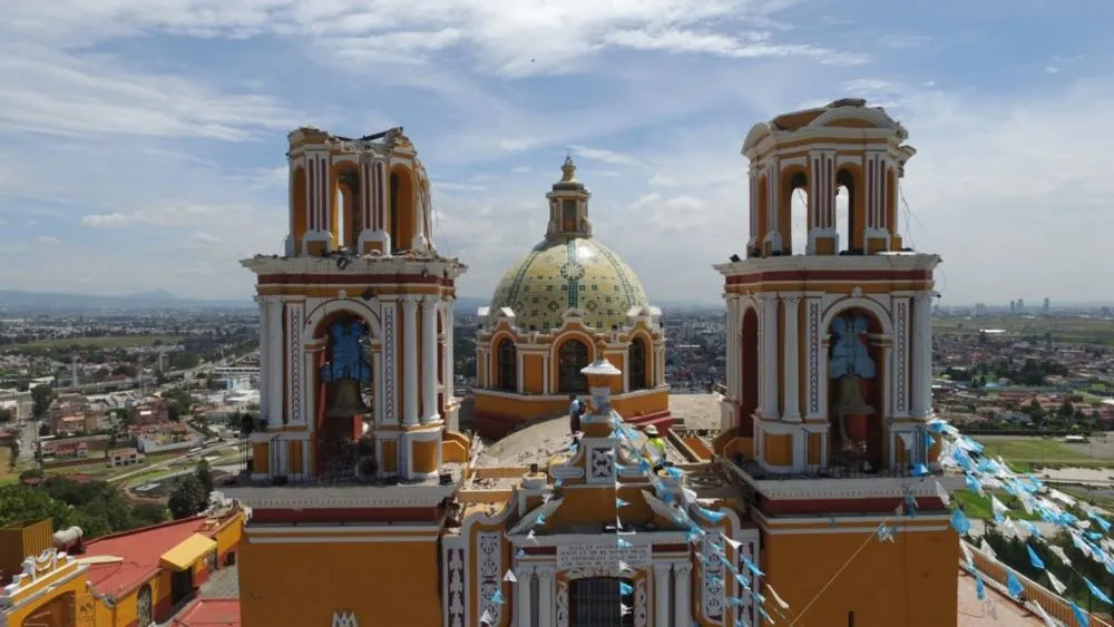 Se ha reconstruido el 55% de los monumentos históricos de Puebla 