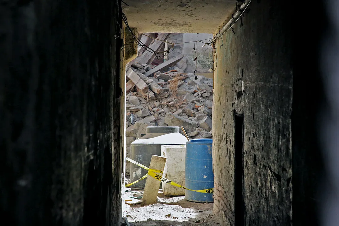 Derrumbe Casona Centro Historico