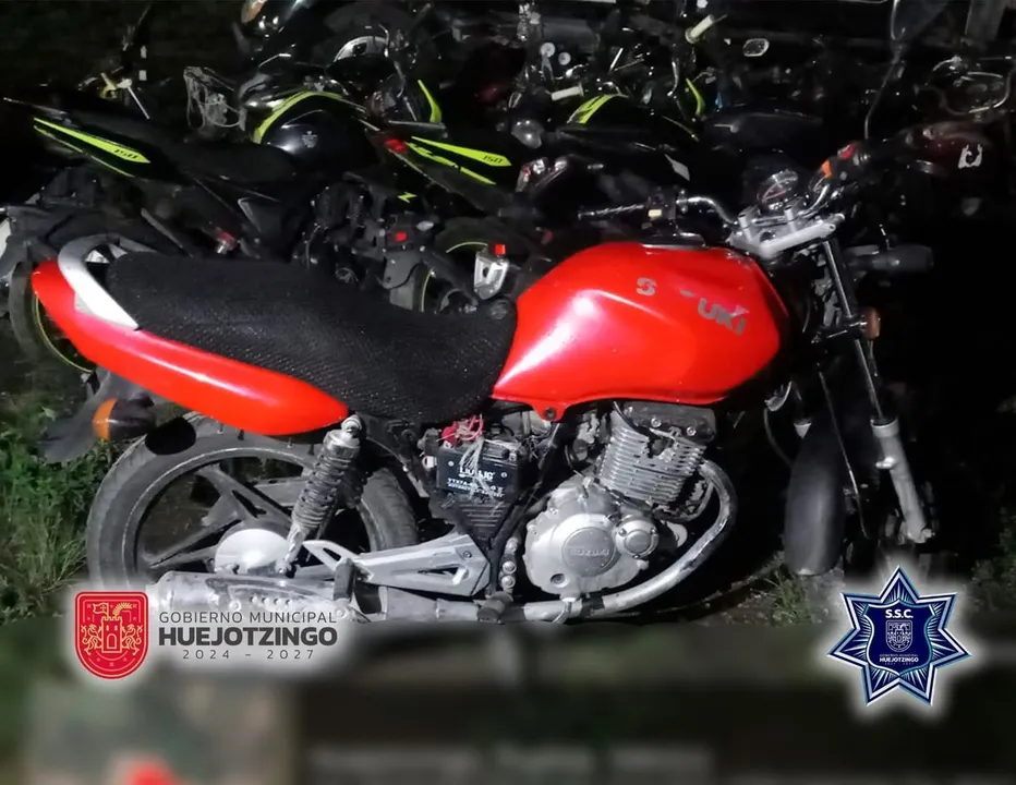 Huejotzingo Motocicletas Recuperadas