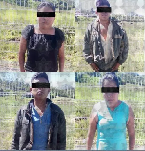 SSPaseguró a cuatro personas por intento de homicidio en contra de policías estatales