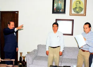Protesta Jorge Pérez Bravo como director de Asuntos Jurídicos del Congreso